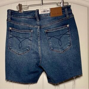 Judy Blue It Takes Two Classic Blue Denim Shorts